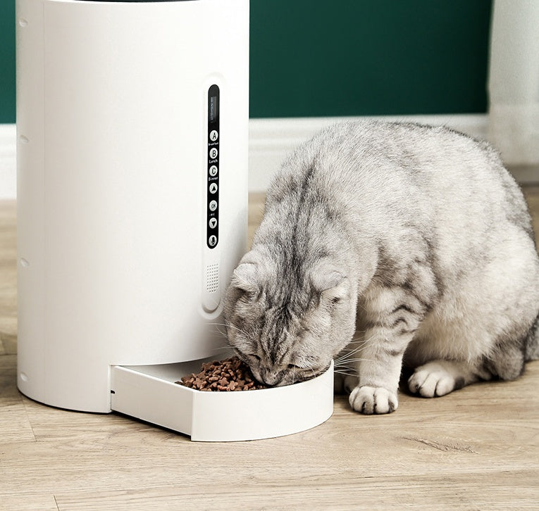 Smart Automatic Pet Feeder – 4.6L Food Dispenser for Cats & Dogs