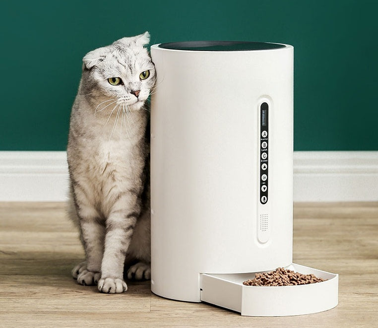 Smart Automatic Pet Feeder – 4.6L Food Dispenser for Cats & Dogs