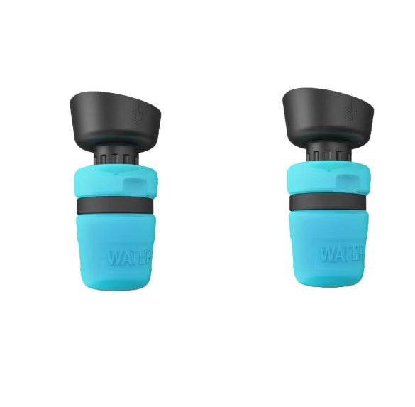 2-in-1 Portable Dog Water Bottle & Bowl – Leak-Proof, BPA-Free, 520ml – grooming kit