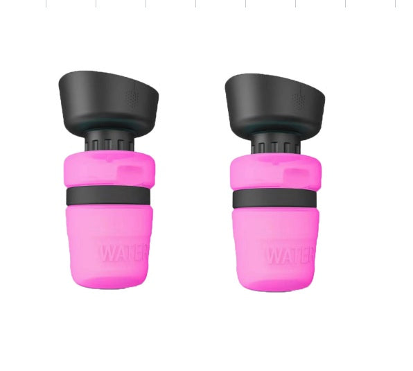 2-in-1 Portable Dog Water Bottle & Bowl – Leak-Proof, BPA-Free, 520ml – grooming kit