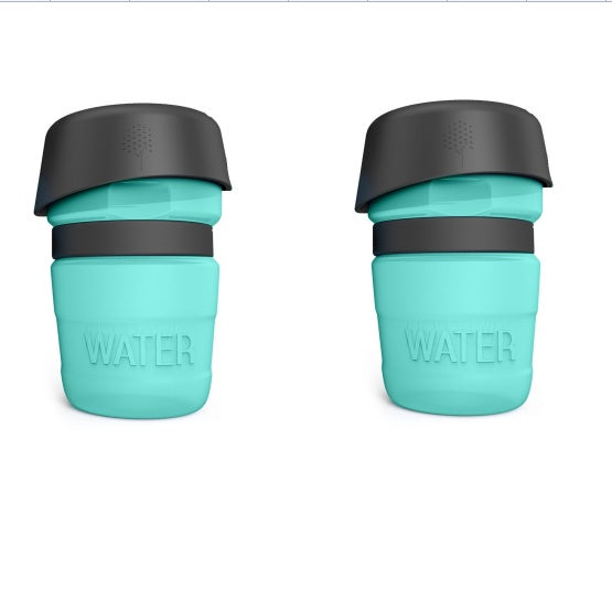 2-in-1 Portable Dog Water Bottle & Bowl – Leak-Proof, BPA-Free, 520ml – grooming kit