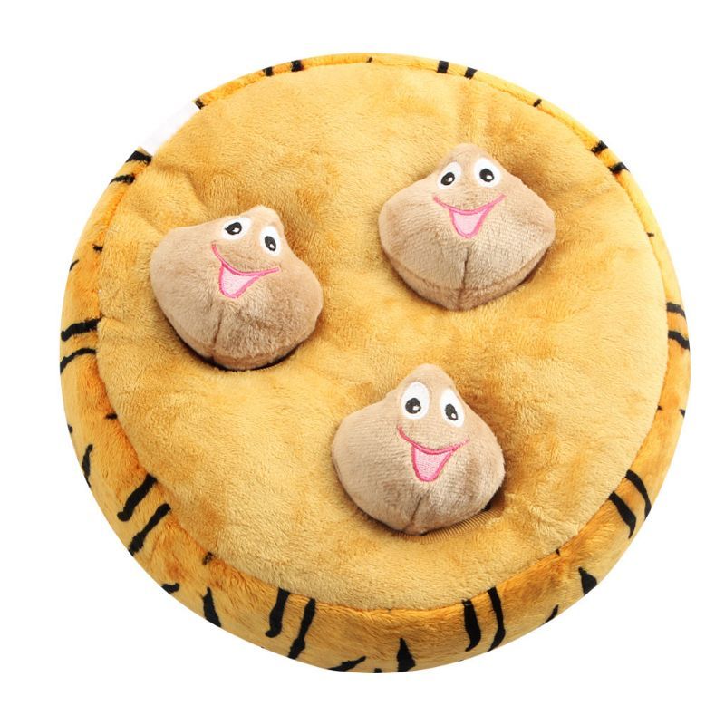 Interactive Bee Plush Dog Toy Set – Mental Stimulation Mat for Small & Medium Dogs
