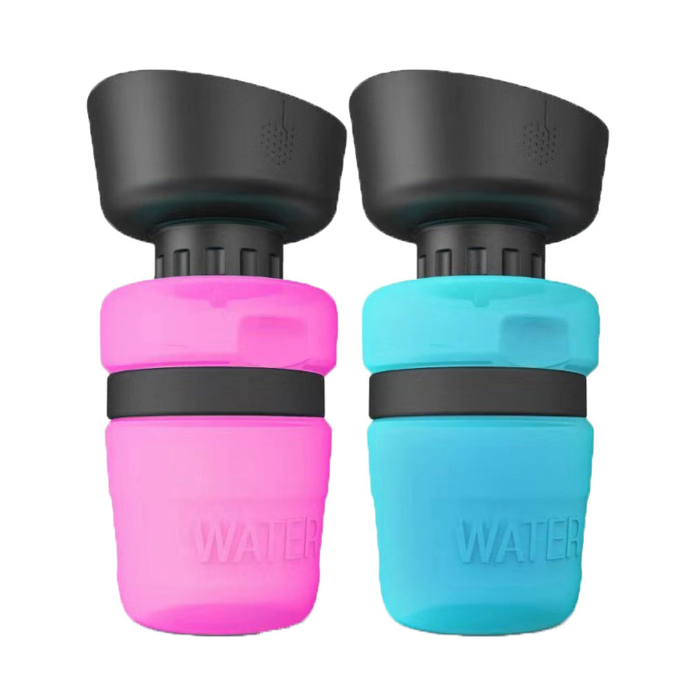2-in-1 Portable Dog Water Bottle & Bowl – Leak-Proof, BPA-Free, 520ml – grooming kit