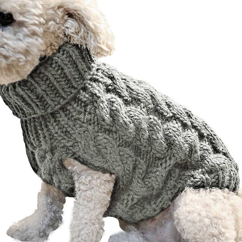 Cozy Acrylic Pet Sweater – Soft Knit for Small Dogs & Cats