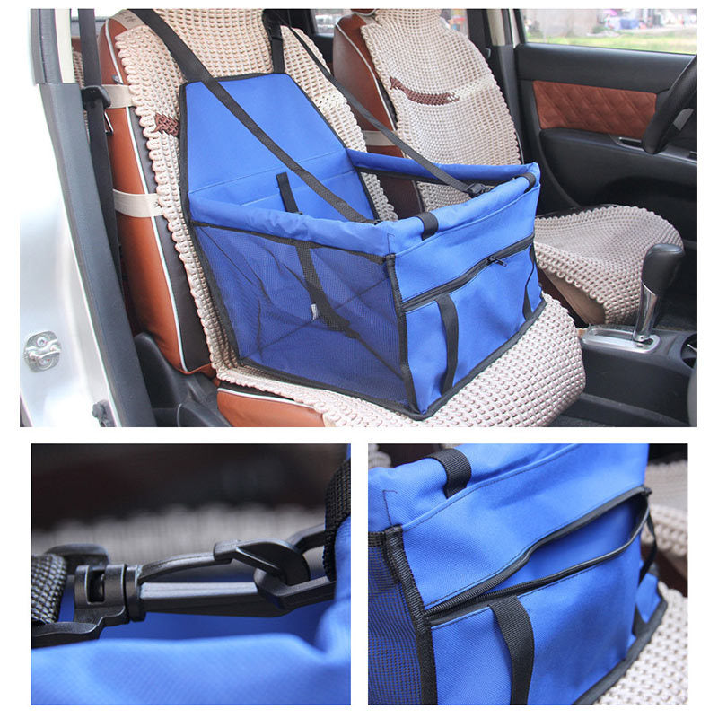 Pet Car Safety Seat – Comfortable & Secure Booster for Dogs & Cats