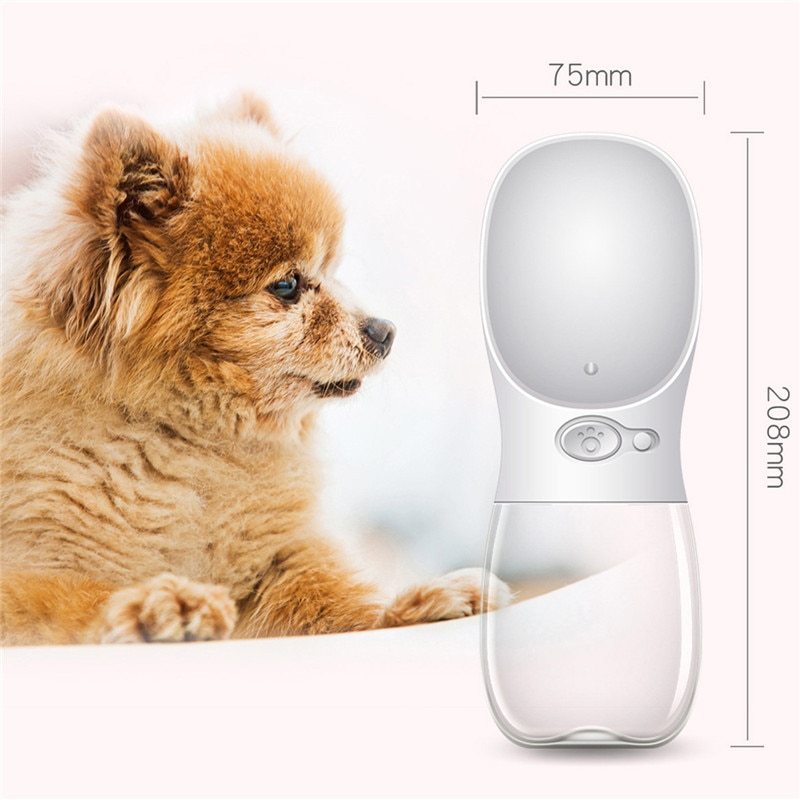 Portable Pet Water Bottle – Leak-Proof Travel Dispenser for Dogs & Cats