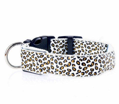 LED Safety Dog Collar – High-Visibility Night Light Collar with 4 Flash Modes