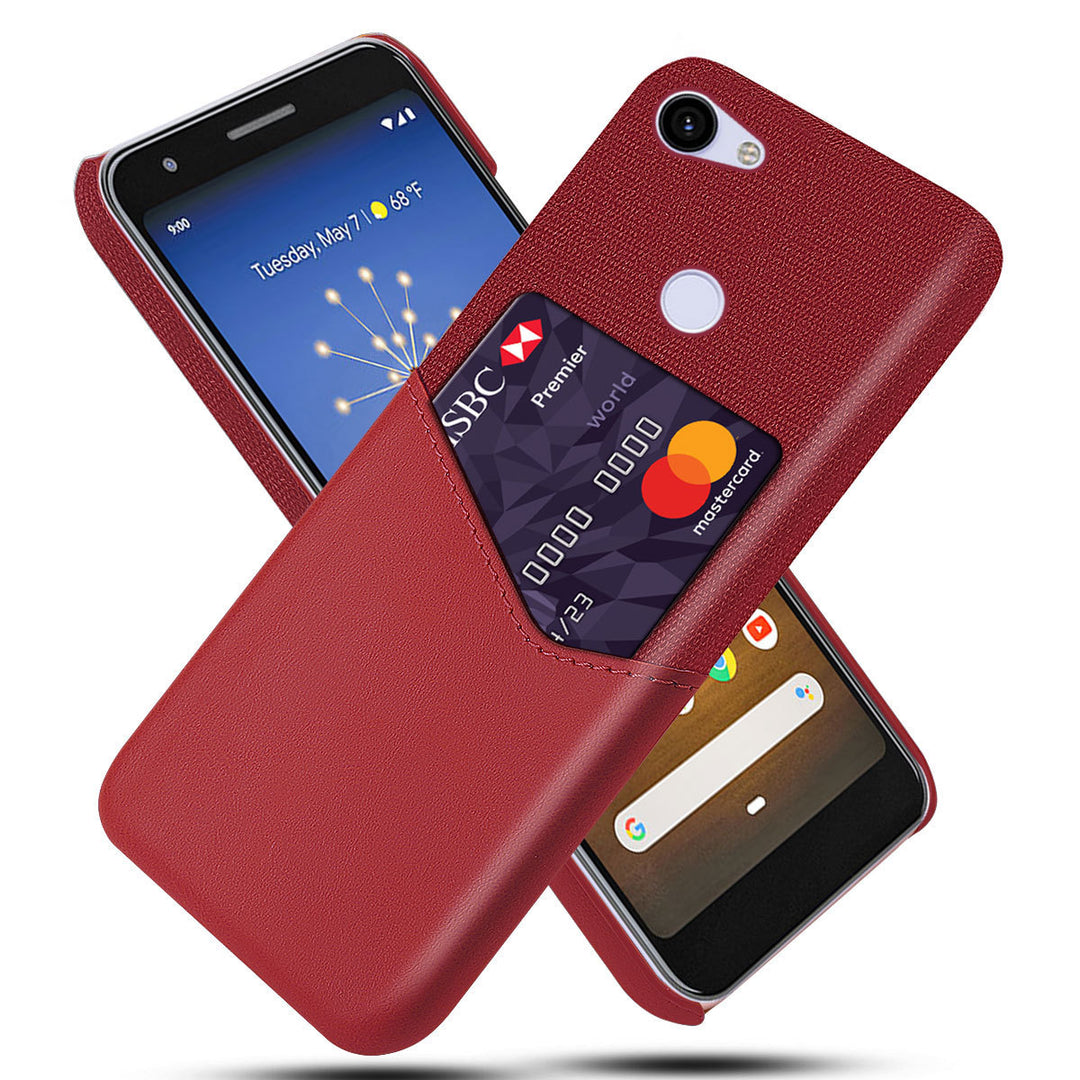 Leather Back Cover for Google Pixel 2 / 2XL – Business Style, Waterproof & Shock-Resistant