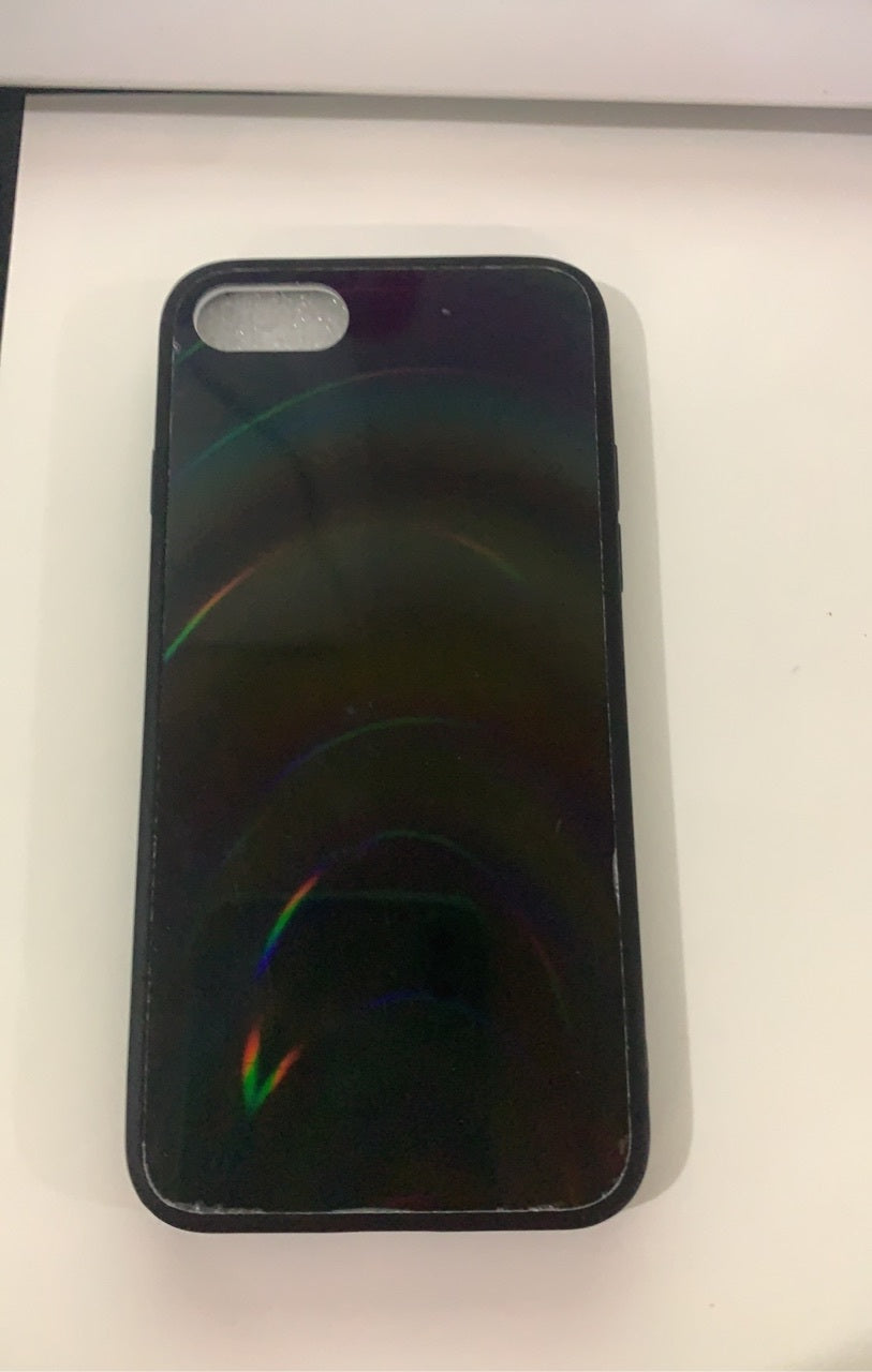 3D Rainbow Glitter Gradient Phone Case – Sparkly Soft Edge Full Cover – phone-case