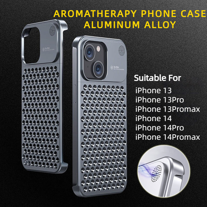 Aromatherapy Aluminum iPhone Case – Ultra-Thin Heat Dissipation Design – phone-case