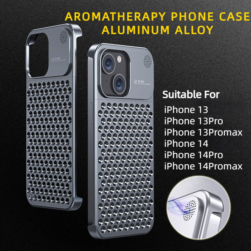 Aromatherapy Aluminum iPhone Case – Ultra-Thin Heat Dissipation Design