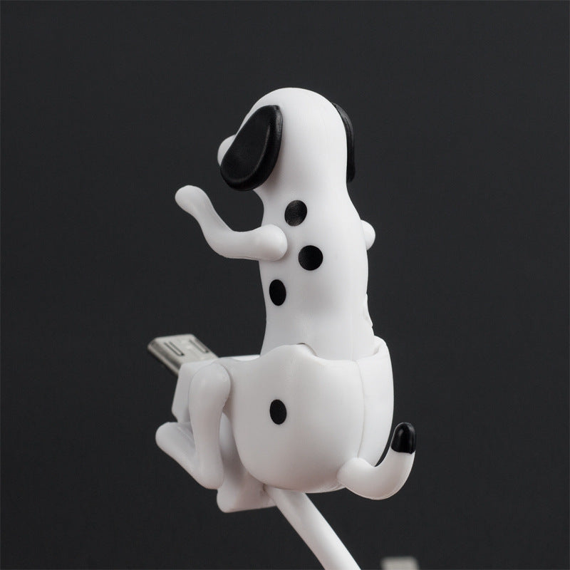 Cute Puppy USB Charging Cable – 2-in-1 Fast Charge & Data Transfer – car-accessory