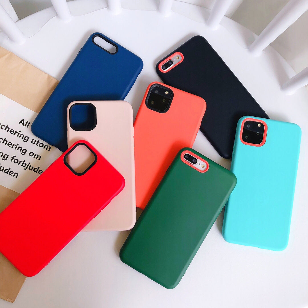 Cartoon Animal Silicone iPhone Case – Cute Full-Coverage Soft Protective Cover (iPhone 6 to 11 Pro Max)