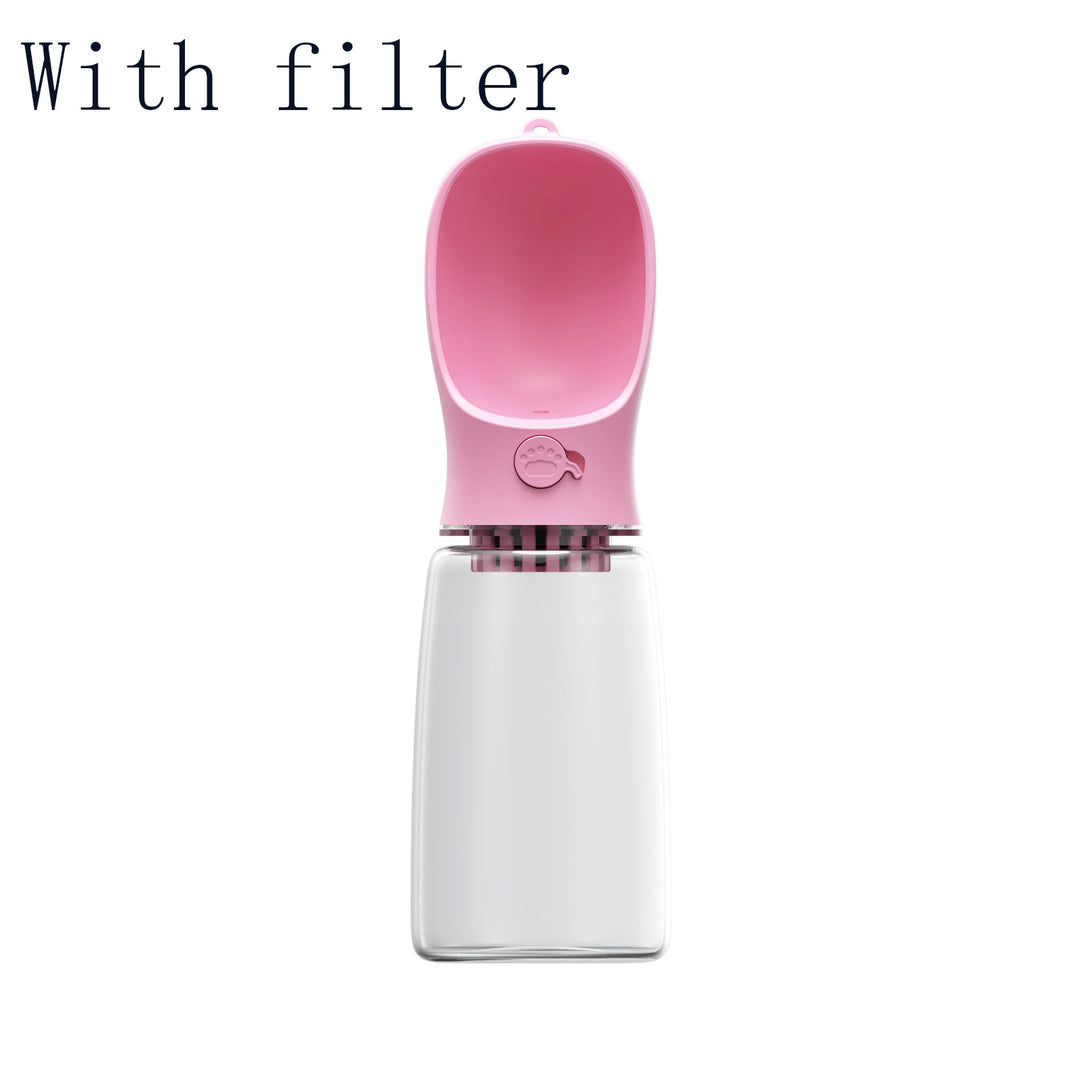 Portable Pet Water Bottle – Leak-Proof Travel Dispenser for Dogs & Cats