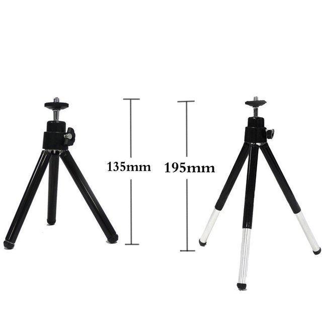 Mini Desktop Camera Tripod – Portable & Adjustable Travel Tripod with Ball Head