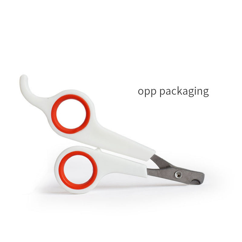 Stainless Steel Pet Grooming Scissors – Precision Nail & Fur Trimming Tool