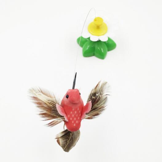 Electric Rotating Butterfly & Bird Cat Toy – Interactive 360° Motion Toy for Indoor Cats