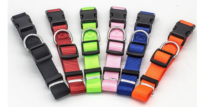 Adjustable Soft Nylon Pet Collar – Comfortable & Durable for Dogs and Cats – grooming kit