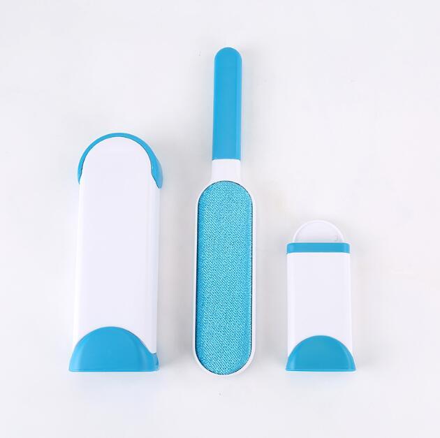 Reusable Pet Hair Remover – Double-Sided Lint Brush with Cleaning Base