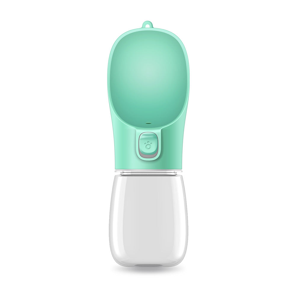 Portable Pet Water Bottle – Leak-Proof One-Button Dispenser for Dogs & Cats