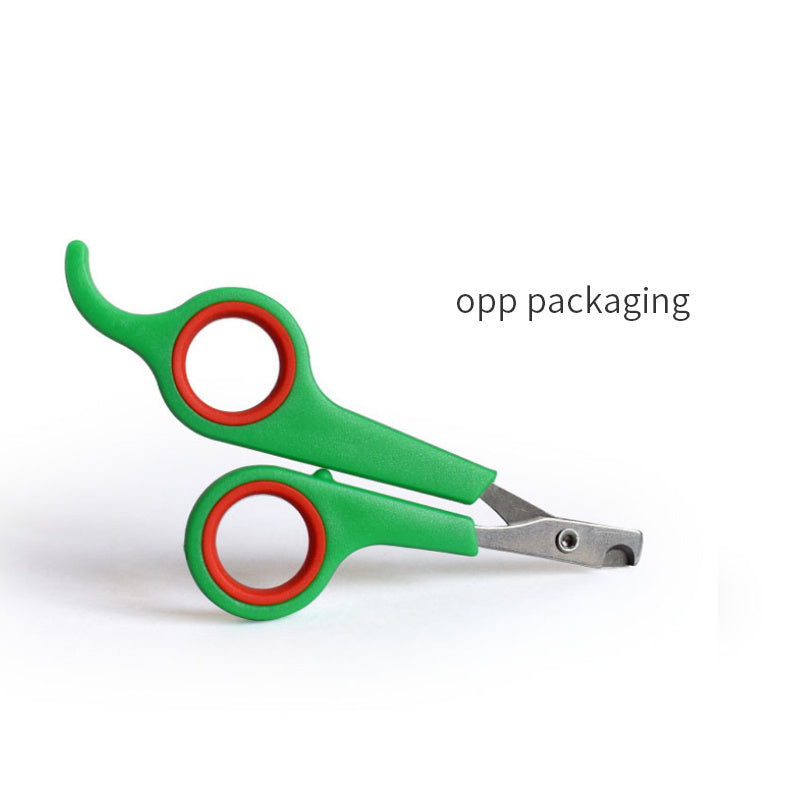 Stainless Steel Pet Grooming Scissors – Precision Nail & Fur Trimming Tool