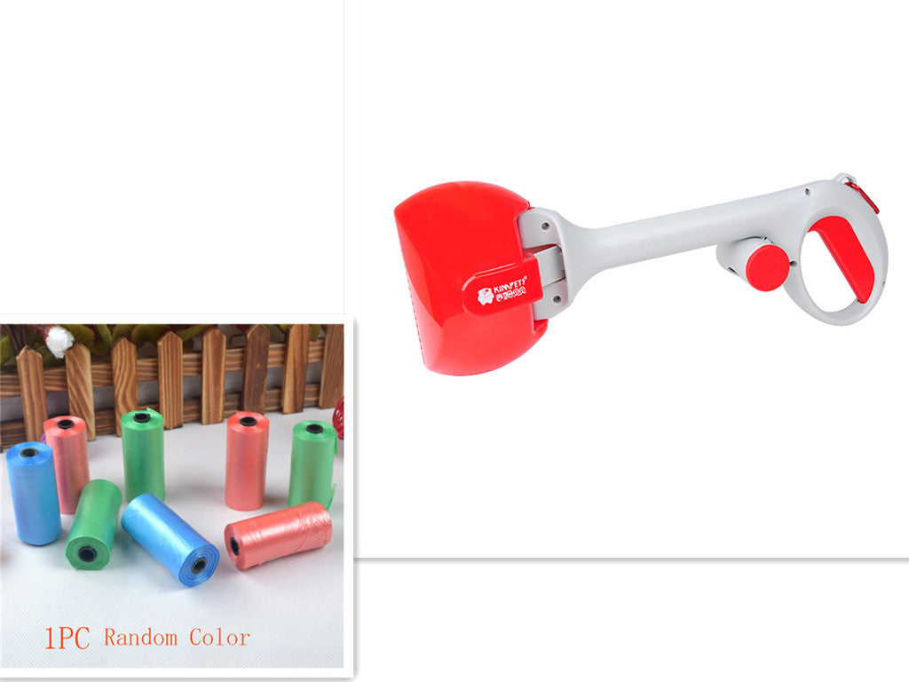 Portable Pet Pooper Scooper – No-Touch Waste Pickup for Dogs of All Sizes
