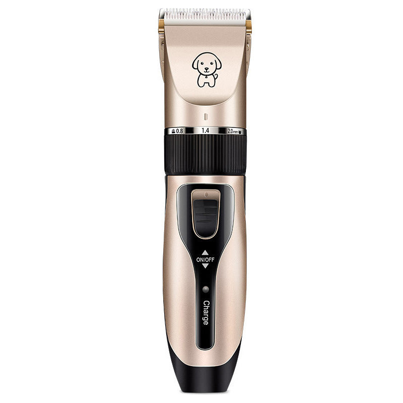 Rechargeable Pet Hair Clipper – Low Noise, Ceramic Blade, 90min Runtime