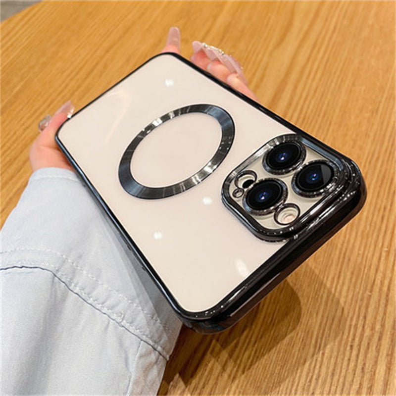 Solid Color TPU iPhone Case – Slim & Shockproof Back Cover – phone-case