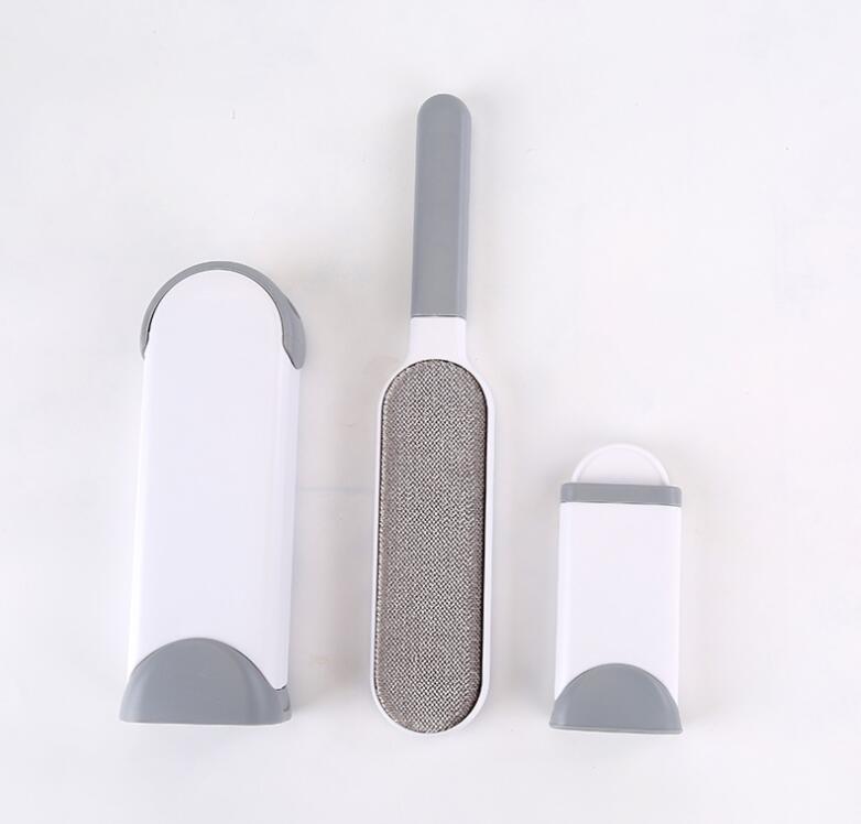 Reusable Pet Hair Remover – Double-Sided Lint Brush with Cleaning Base
