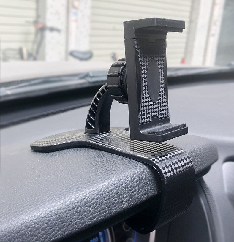 360° Dashboard Car Phone Holder – Universal Stretchable Clip Mount