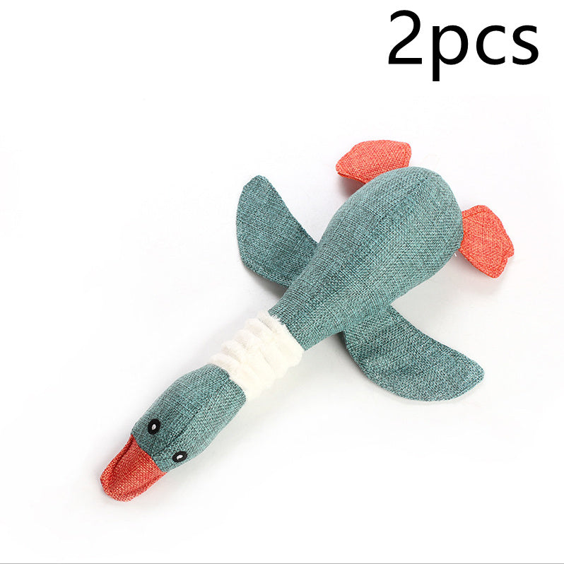 Dayan Plush Squeaky Dog Toy – Soft & Interactive Play for Small Dogs