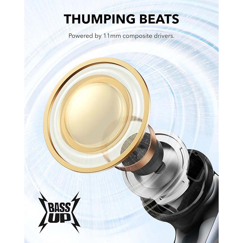 Soundcore P40i Noise Cancelling Earbuds | 60H Bass Audio