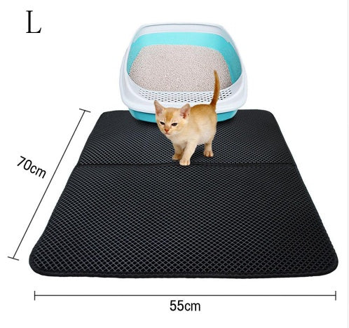 Cat Litter Mat – Waterproof Honeycomb EVA Pad for Mess-Free Floors