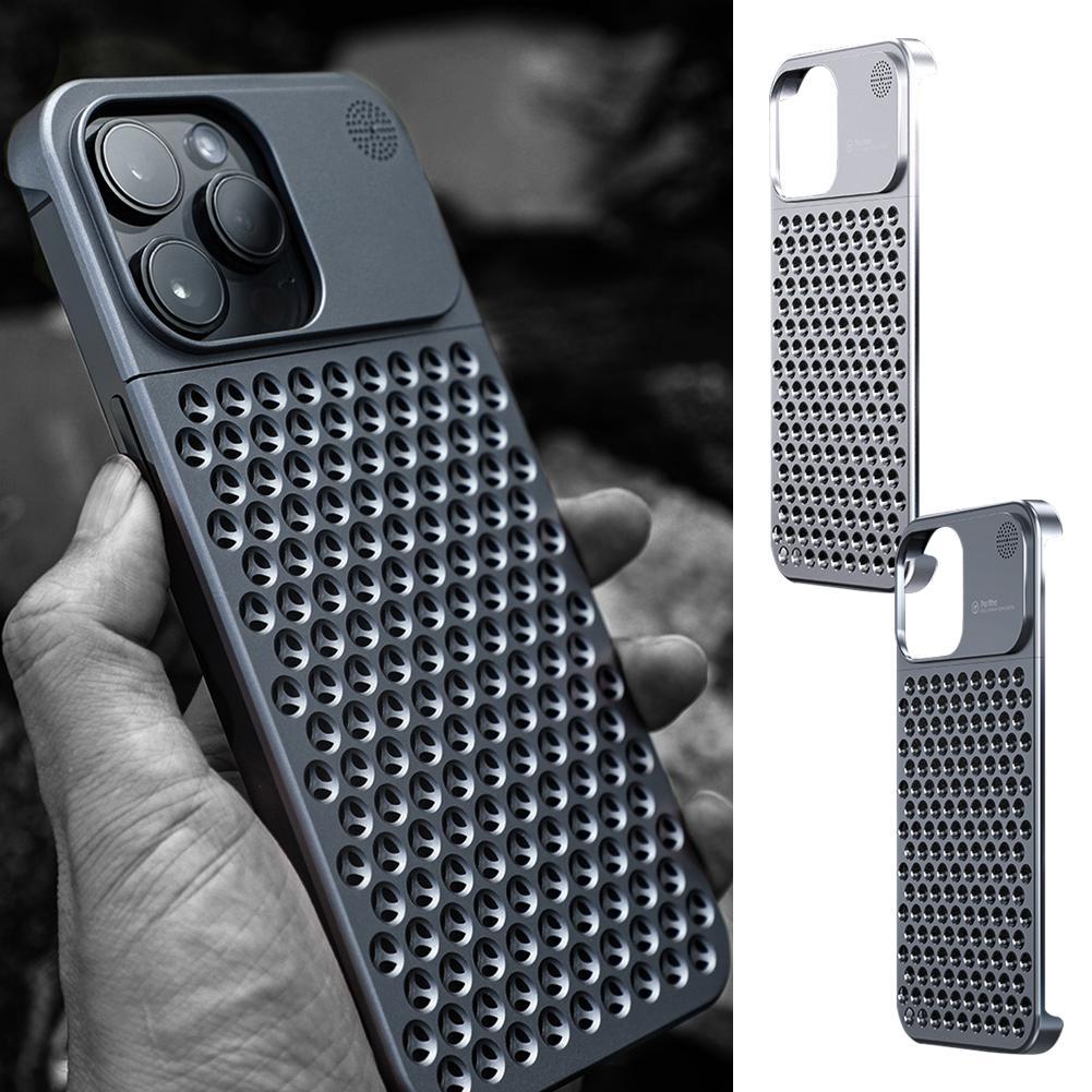 Aromatherapy Aluminum iPhone Case – Ultra-Thin Heat Dissipation Design