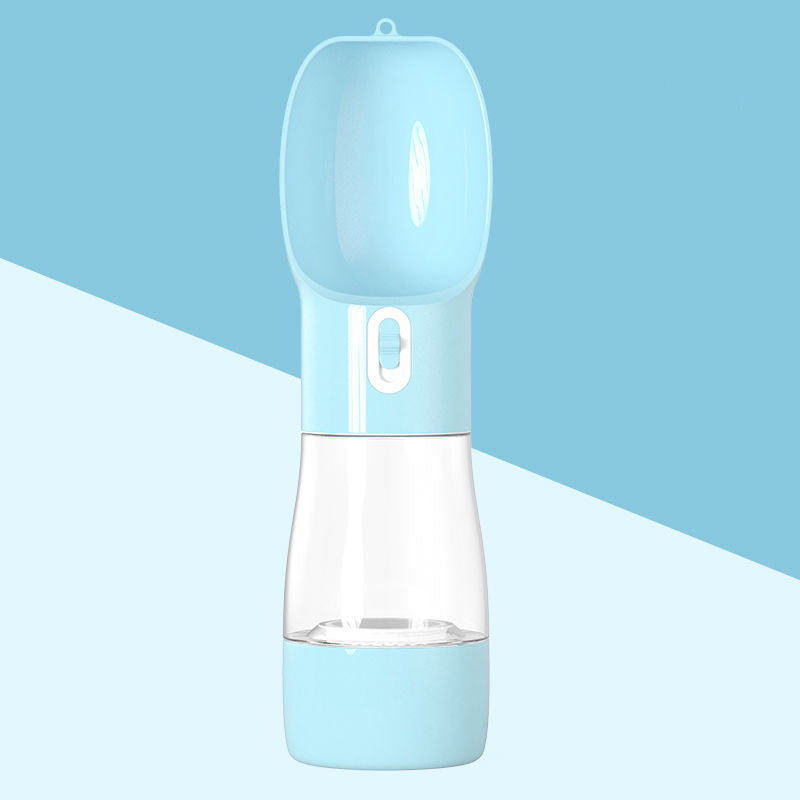 2-in-1 Pet Water Bottle & Food Dispenser – Leakproof Travel Bottle for Dogs & Cats – grooming kit