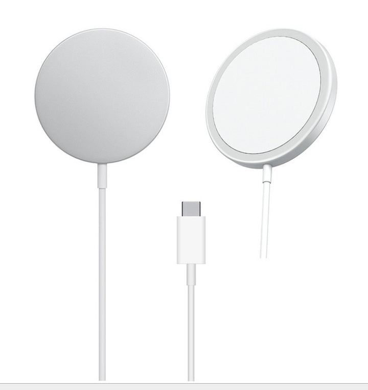 15W Magnetic Wireless Charger – Fast USB-C Charging Pad for iPhone & Android – power-bank