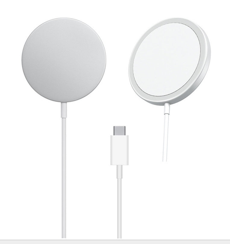 15W Magnetic Wireless Charger – Fast USB-C Charging Pad for iPhone & Android – power-bank