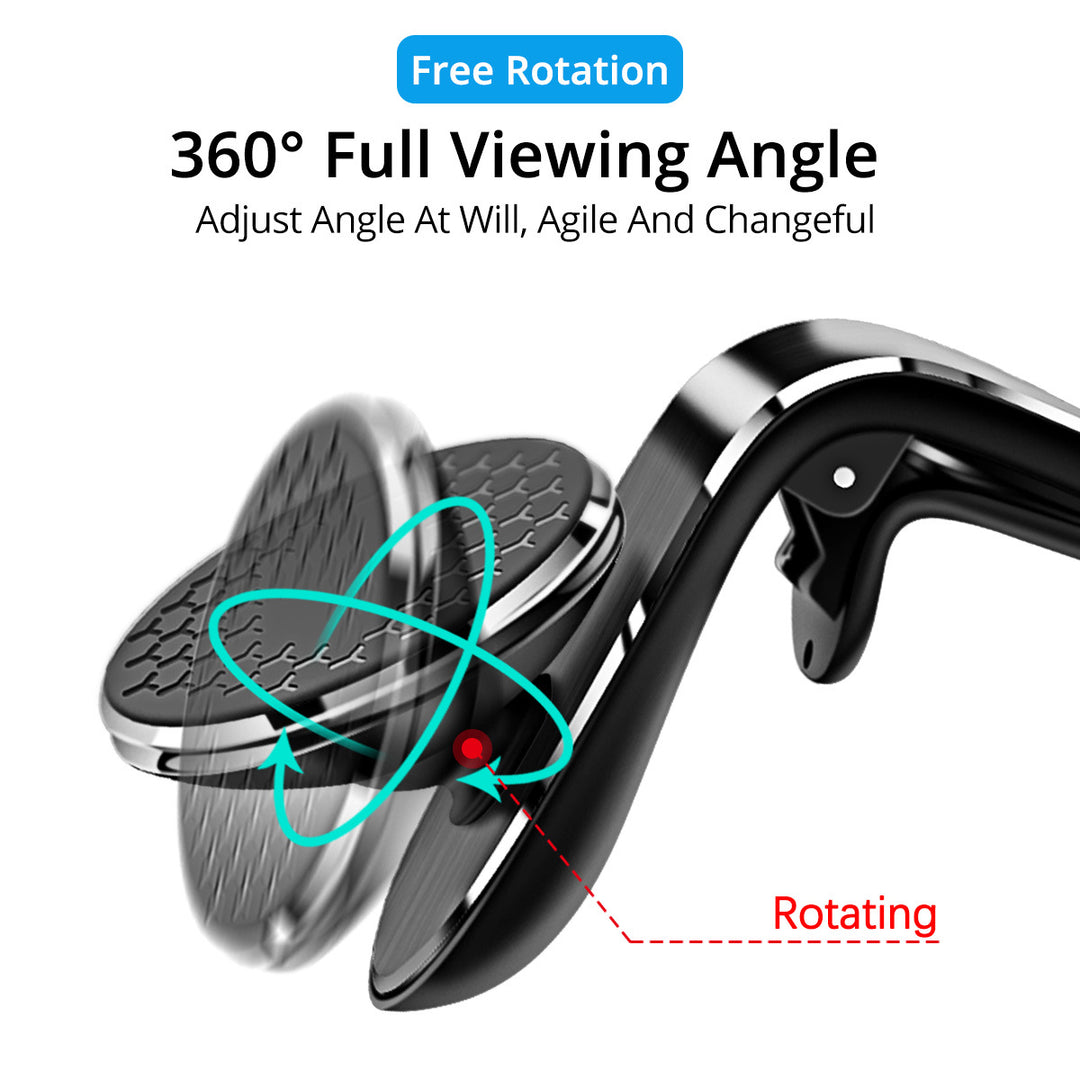 Upgraded 360° Rotating Magnetic Patch – Super Strong Adjustable Mount