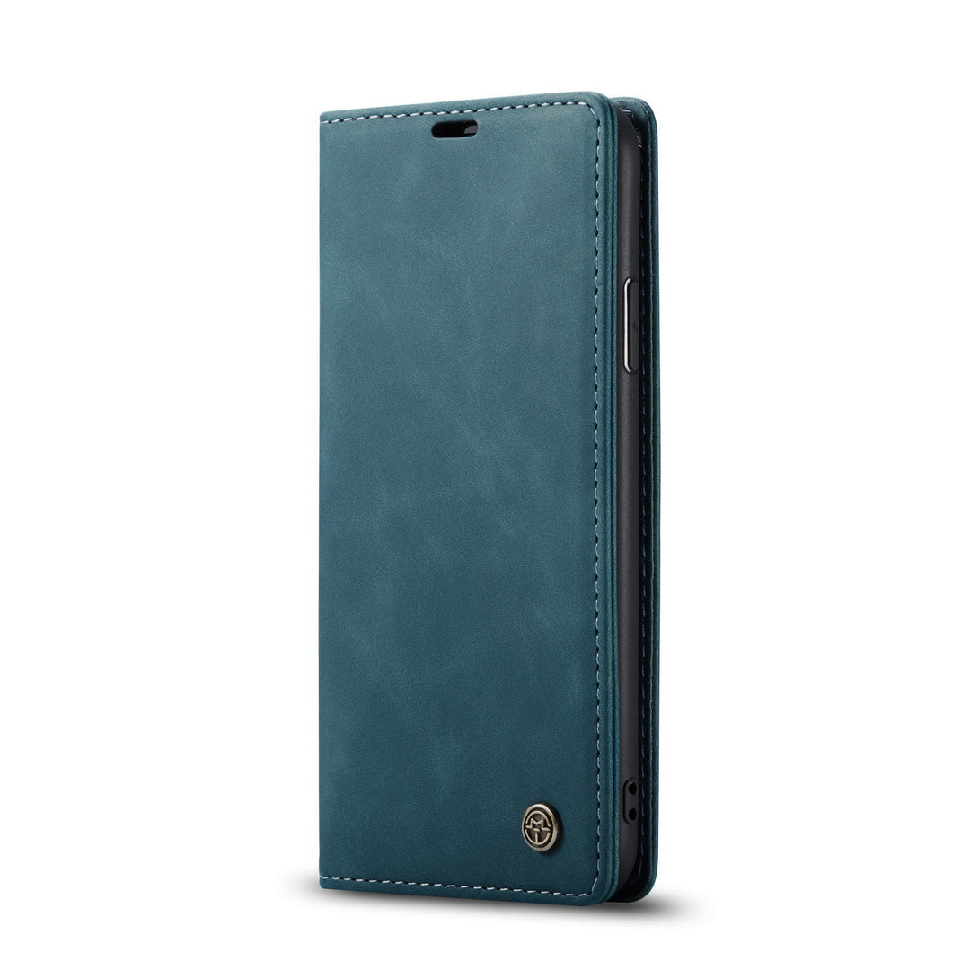Caseme Vintage Flip Wallet iPhone Case – Soft Leather Cover with Card Holder