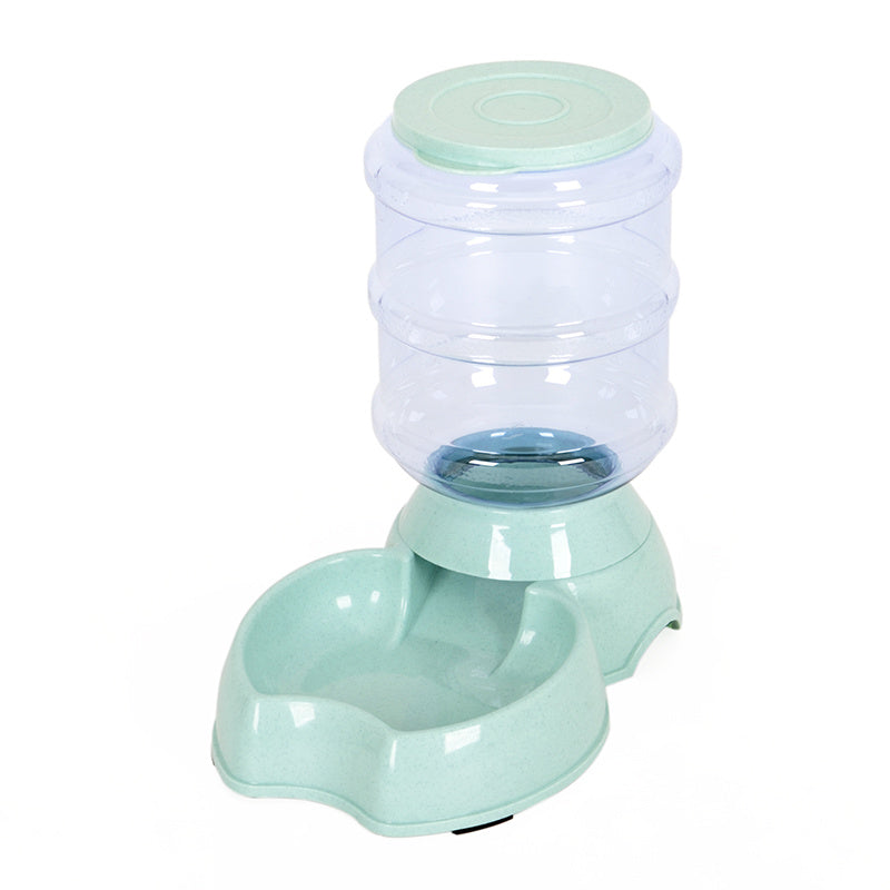 Ball-Type Automatic Pet Water Bowl – Spill-Free Stainless Steel Feeder