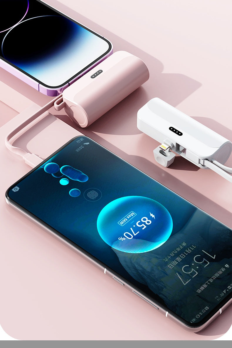Ultra-Slim 5000mAh Magnetic Wireless Power Bank – PD20W Fast Charging