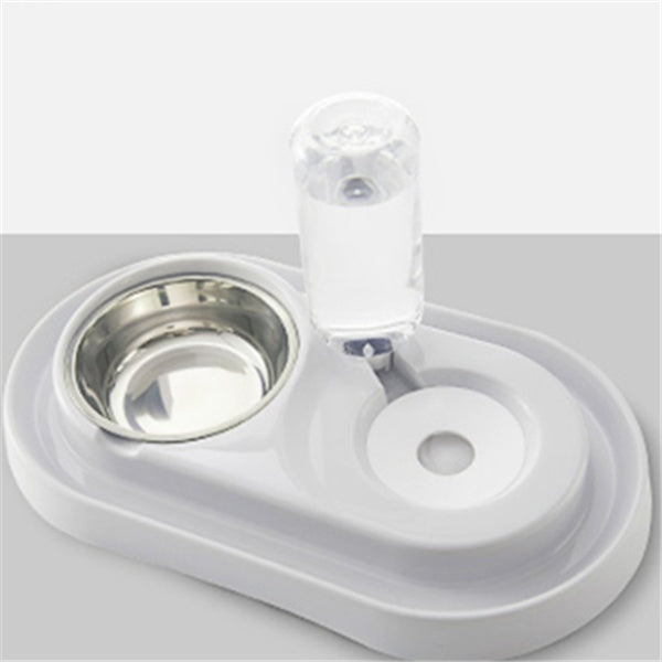 Ball-Type Automatic Pet Water Bowl – Spill-Free Stainless Steel Feeder