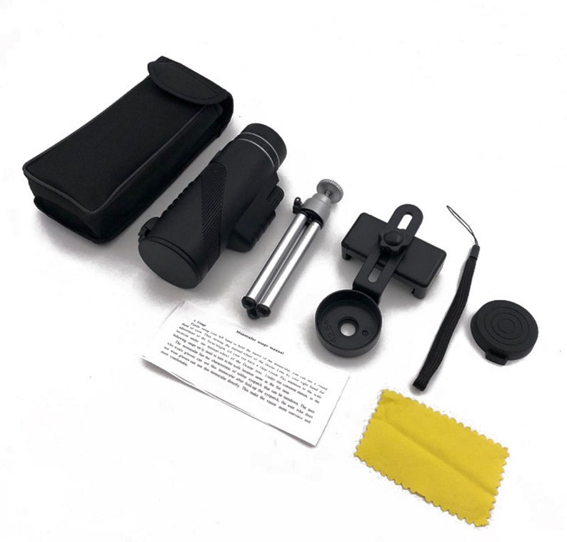 40X Waterproof HD Monocular Telescope – Compact Zoom Scope for Outdoors – tech-gadget