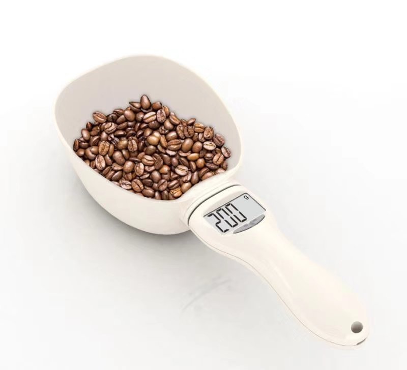 Digital Pet Food Measuring Spoon – LCD Display & 5 Units for Accurate Feeding