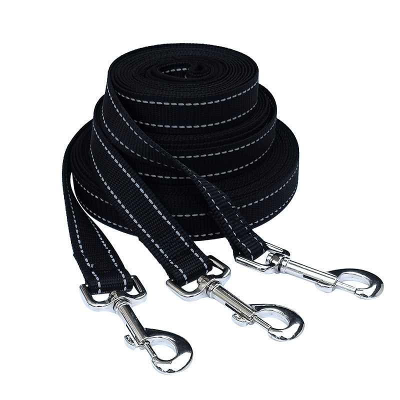 Long Distance Nylon Dog Leash – 3m to 20m Recall Training Lead with Comfort Handle