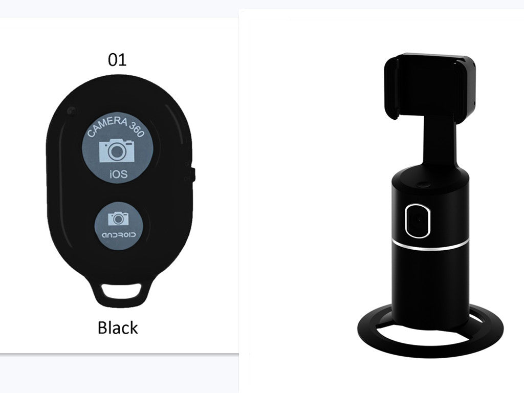 AI Face Tracking Phone Mount – 360° Auto-Tracking Stand for Live Streaming & Vlogging – tech-gadget