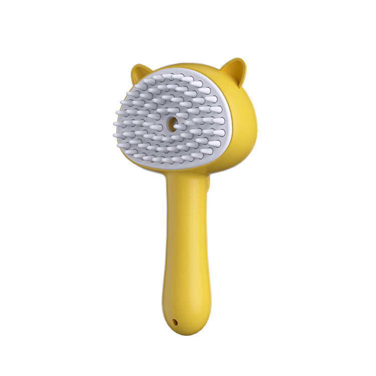 Steam Pet Grooming Brush – Rechargeable, Soothing Brush for Cats & Small Dogs