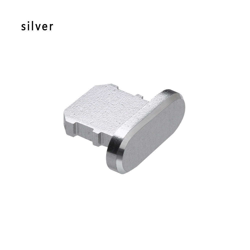 Aluminum Lightning Port Dust Plug for iPhone – Sleek Charging Port Protector