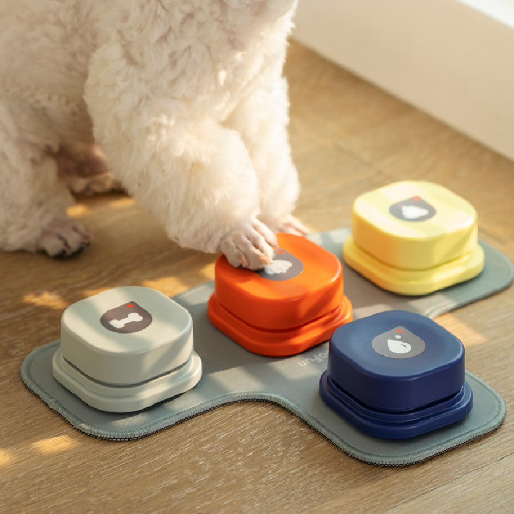 Pet Talking Button – Recordable Communication Device for Dogs & Cats