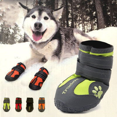 Waterproof Reflective Dog Boots – Secure Paw Protection for All Seasons – grooming kit